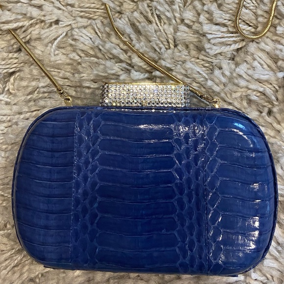 Evening bag/clutch with golf hardware new - Picture 2 of 3